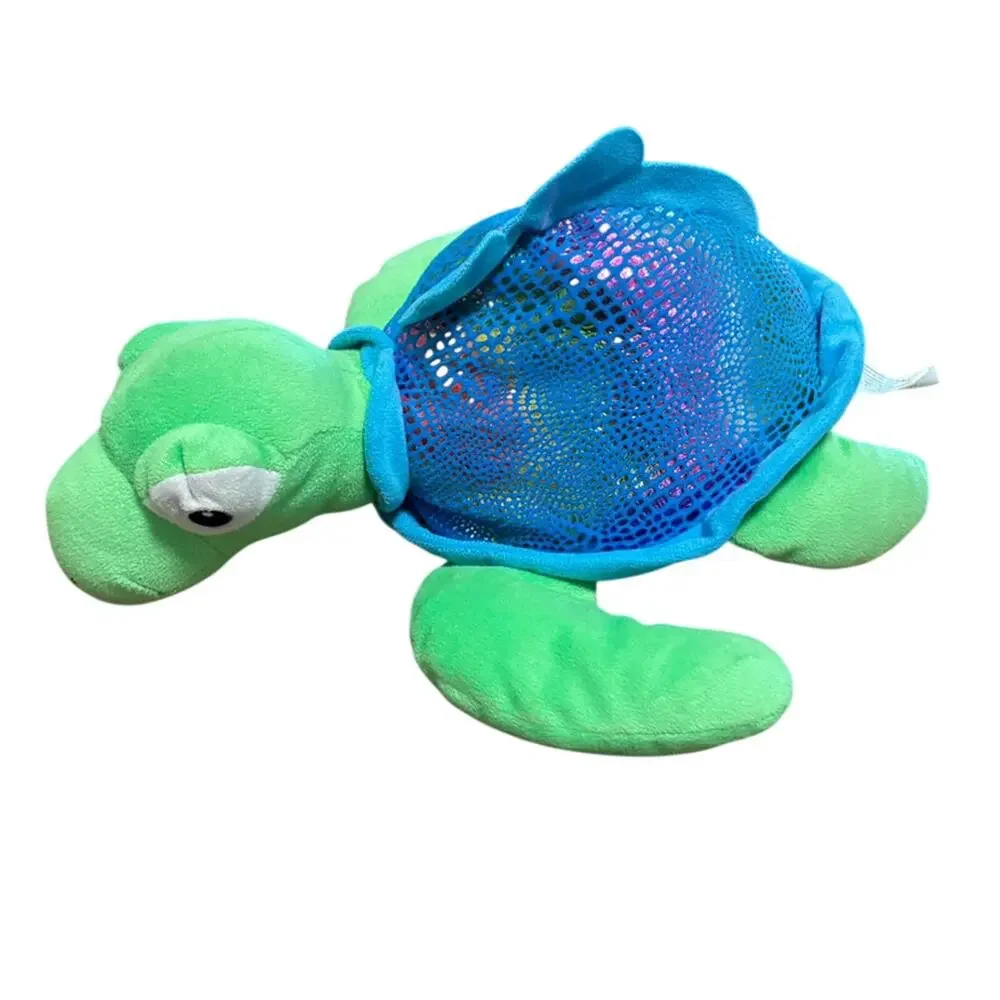 2018 Fun Express Green and Blue Sea Turtle Plush Stuffed Animal 12”